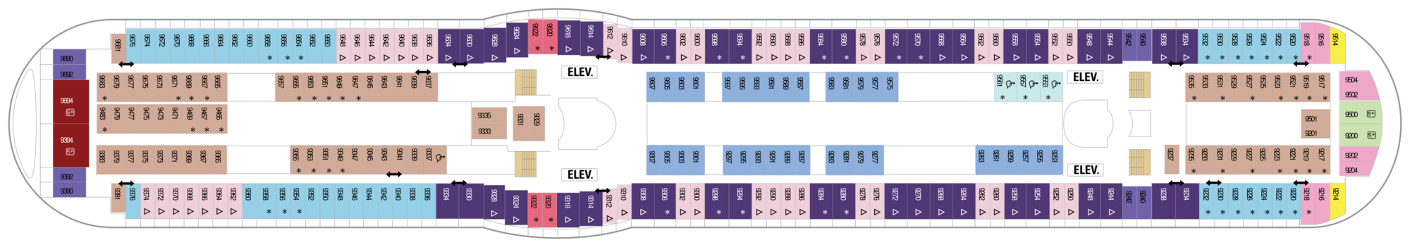 Deck 9 plan